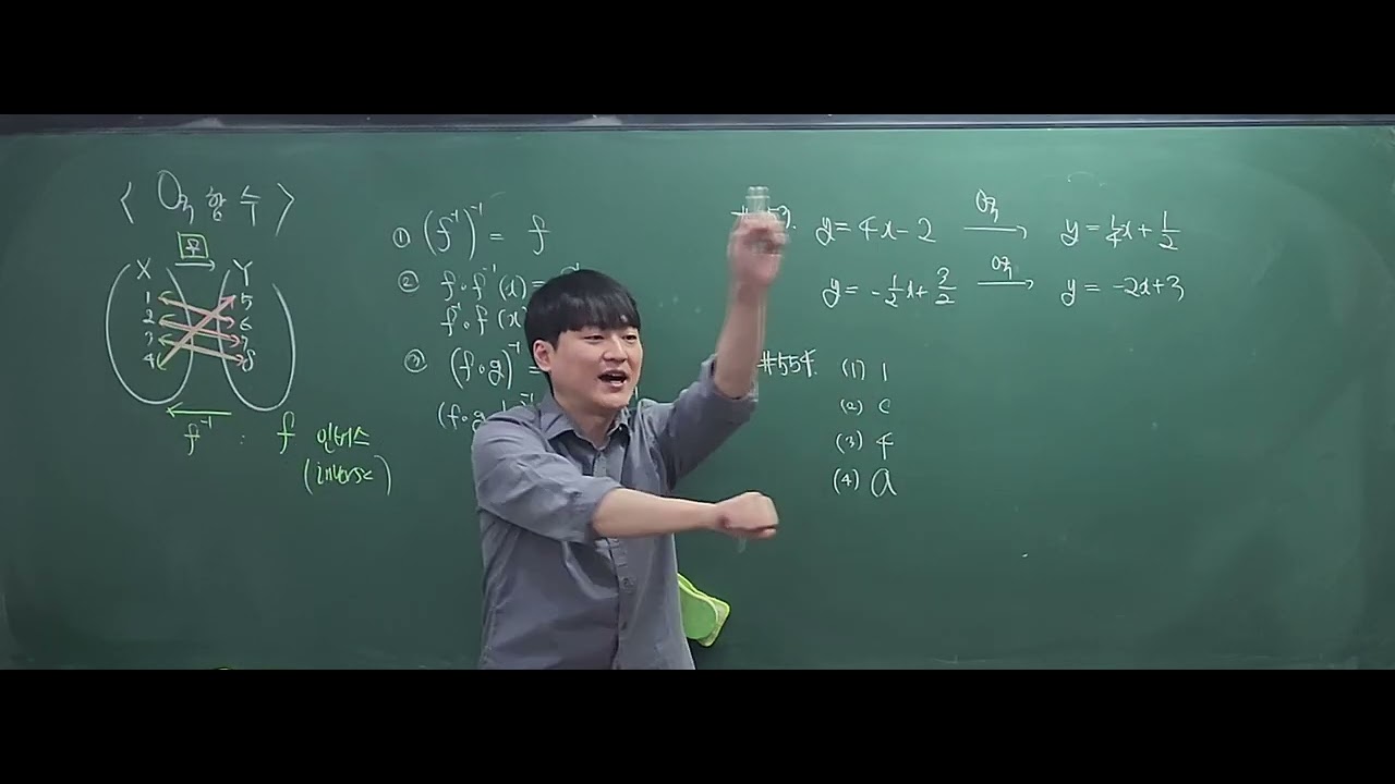 중3목토선행 공수2 개념설명(역함수)