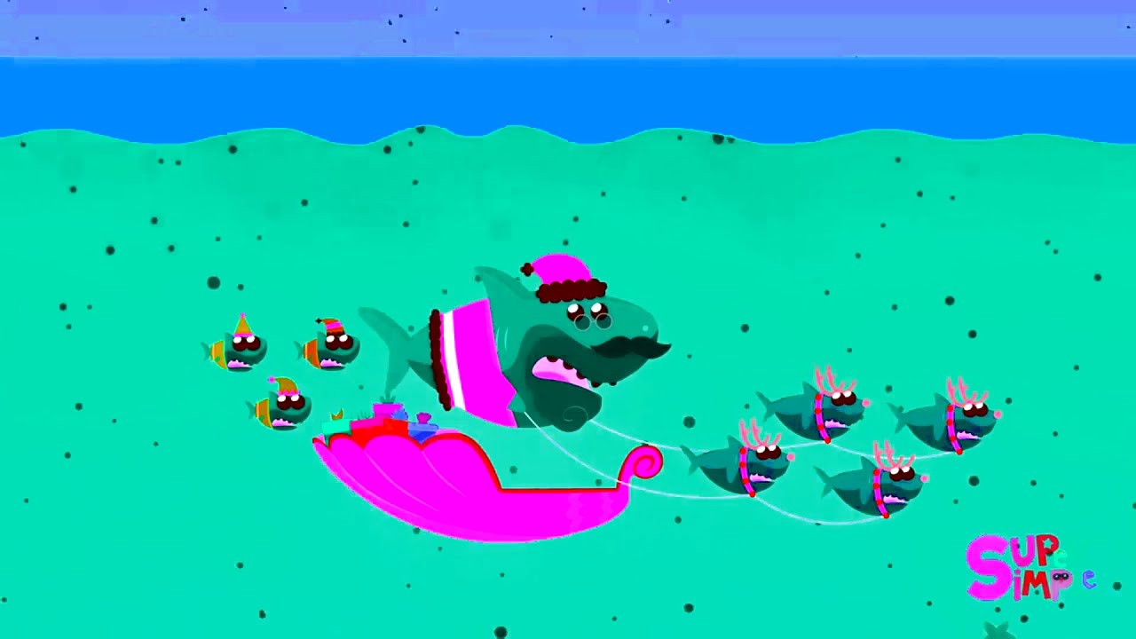 Swim Faster Santa Shark Run! NEW Finny The Shark Simple Effects:- (Sponsored by Preview 2 Effects)