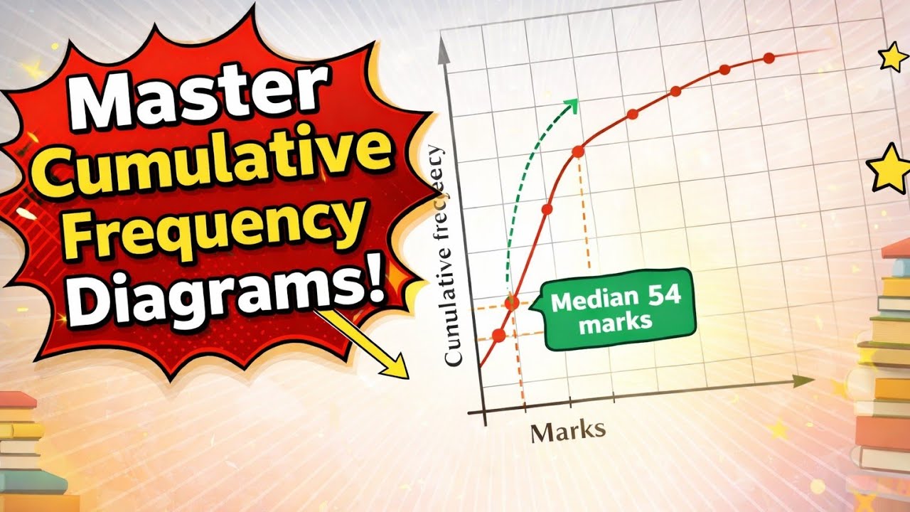Cumulative Frequency Diagram in 10 Minutes | Find Median, Quartiles & IQR (O Level Maths)