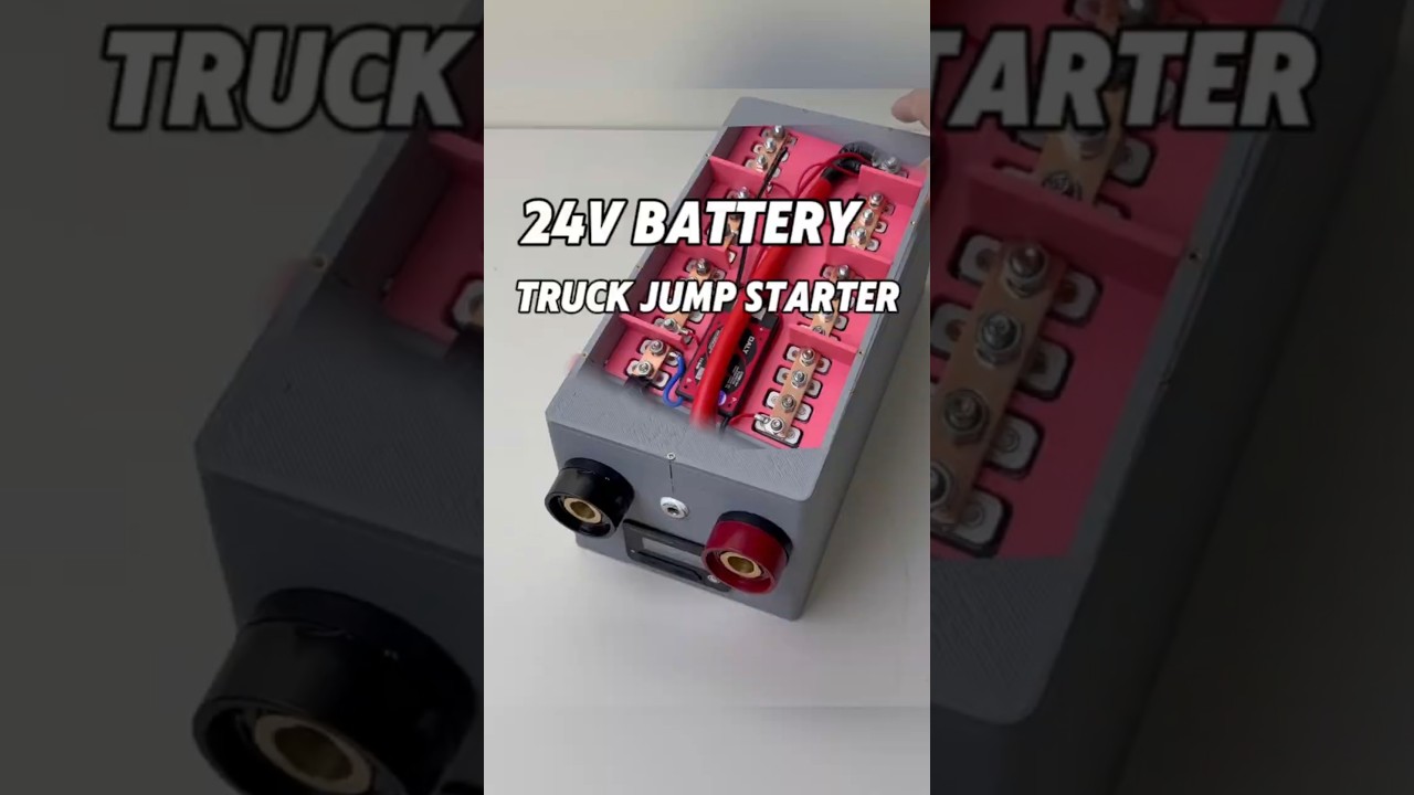 Making a Powerful 24V Truck Jump Starter!