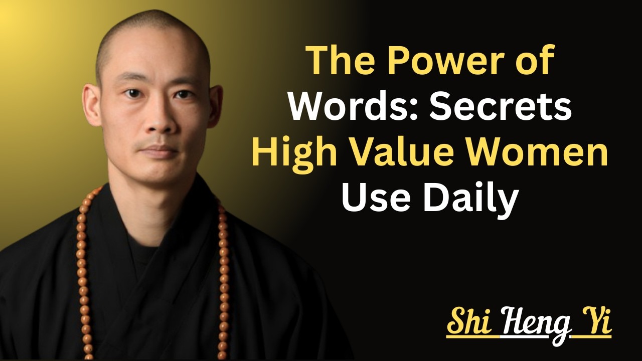 The Power of Words: Secrets High Value Women Use Daily: MOTIVATIONAL SPEECH BY SHI HENG YI