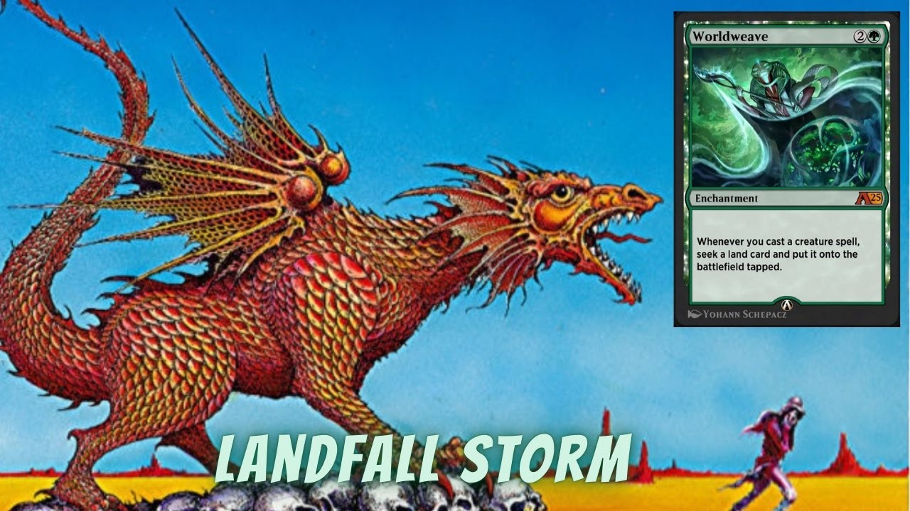 MTGA HISTORIC｜4C LANDFALL STORM