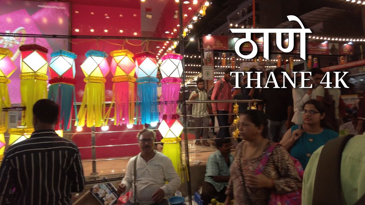 THANE Diwali 2025 ✨🇮🇳 | Crazy Crowd, Stunning Lights & Ultimate Festive Vibes | India 4K
