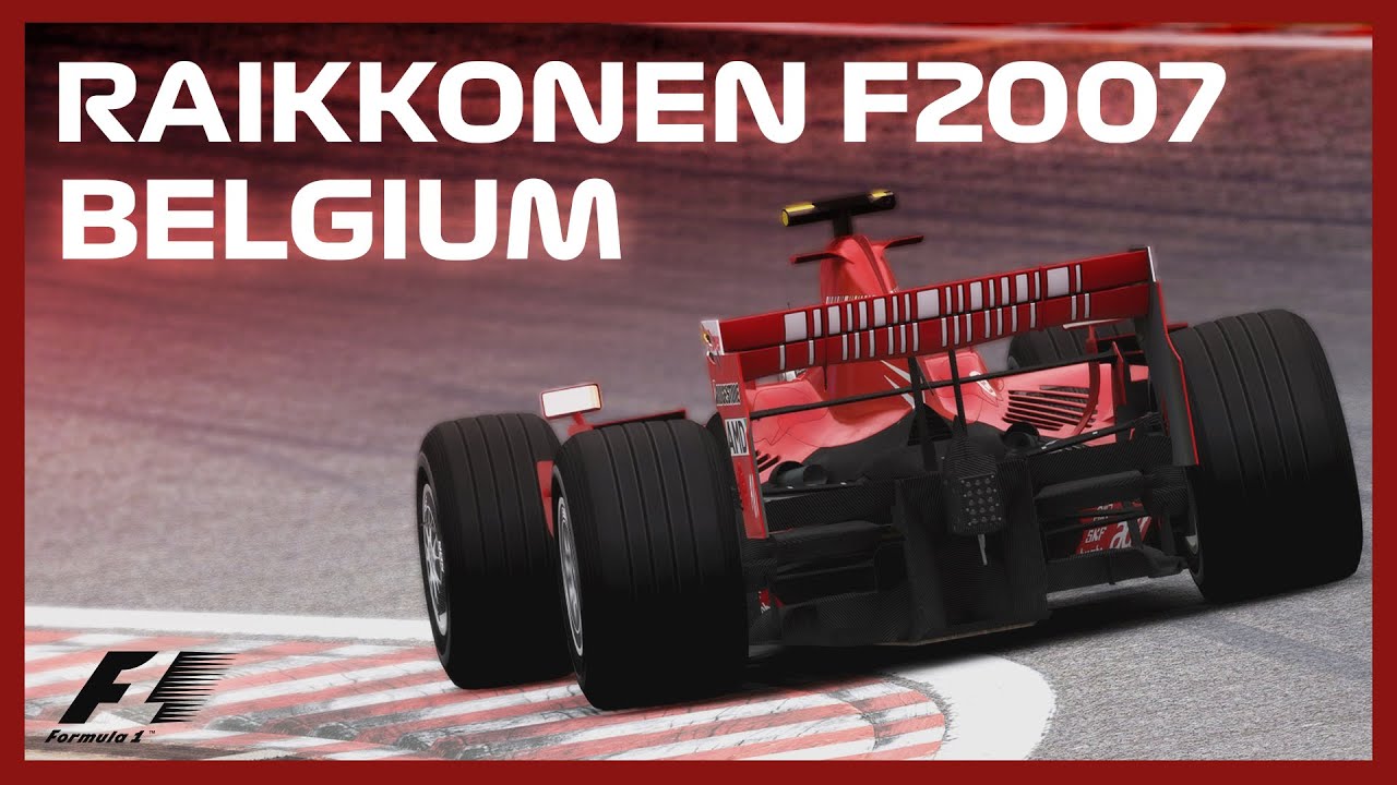 Räikkönen F2007 Realistic Onboard - Belgium 2007 | Assetto Corsa ULTRA REALISM