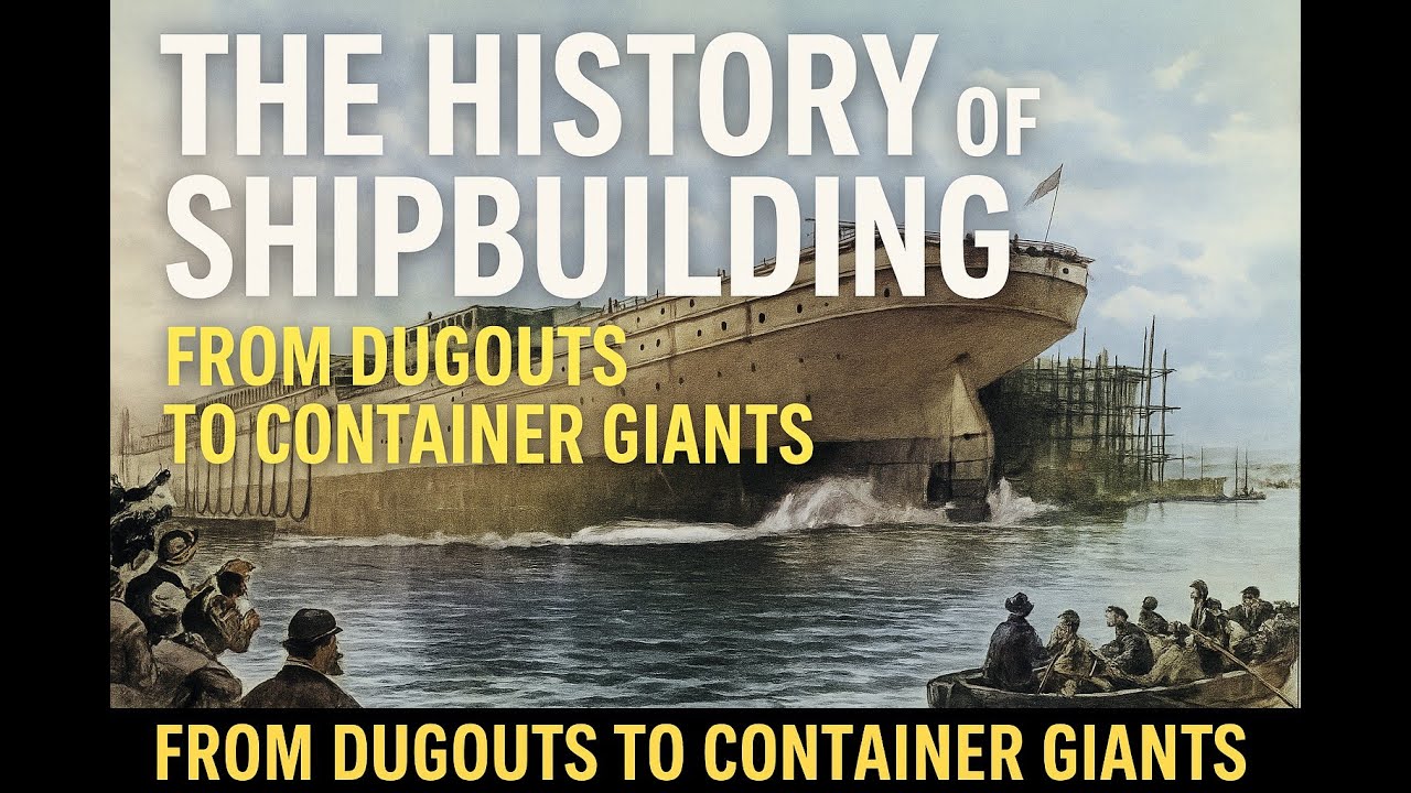The History of Shipbuilding &ndash; From Dugouts to Container Giants