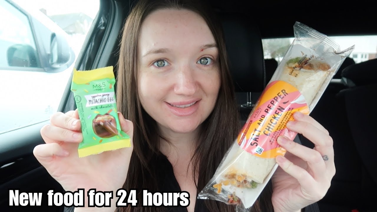 ONLY EATING 'NEW IN' FOOD FOR 24 HOURS