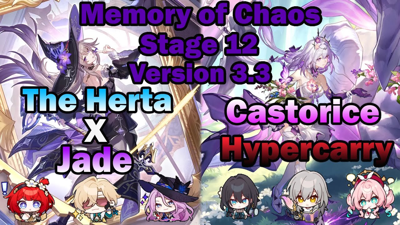 New MoC 3.3 | E0S1 The Herta X E0S1 Castorice | Honkai Star Rail
