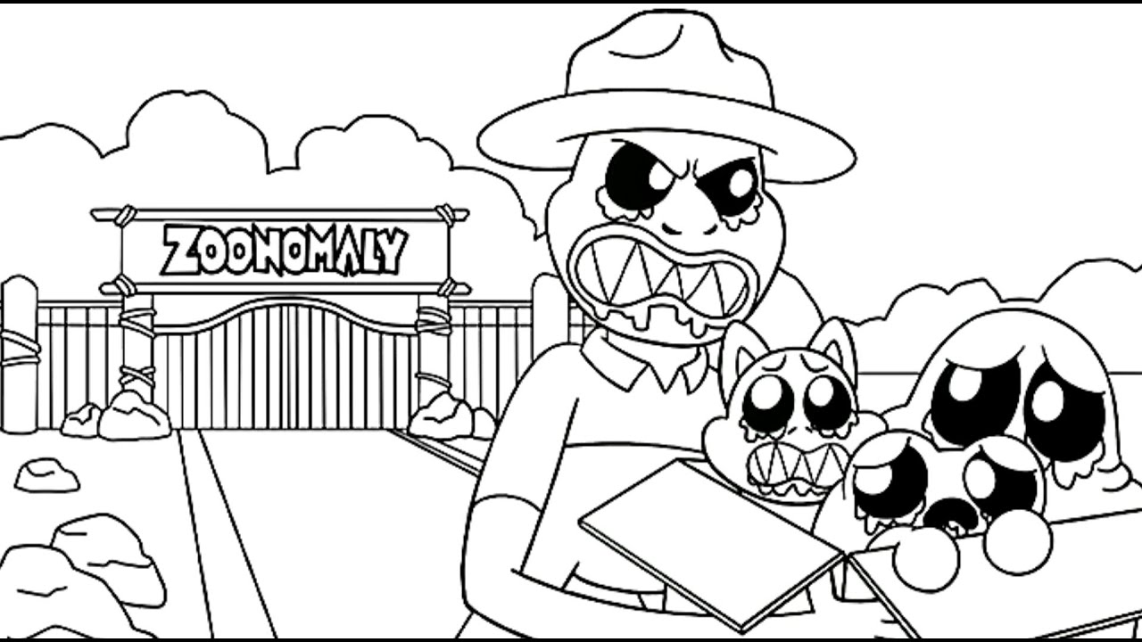SAVED BY ZOOKEEPER // Cartoon Animation // How to draw Zoonomaly // Zoonomaly