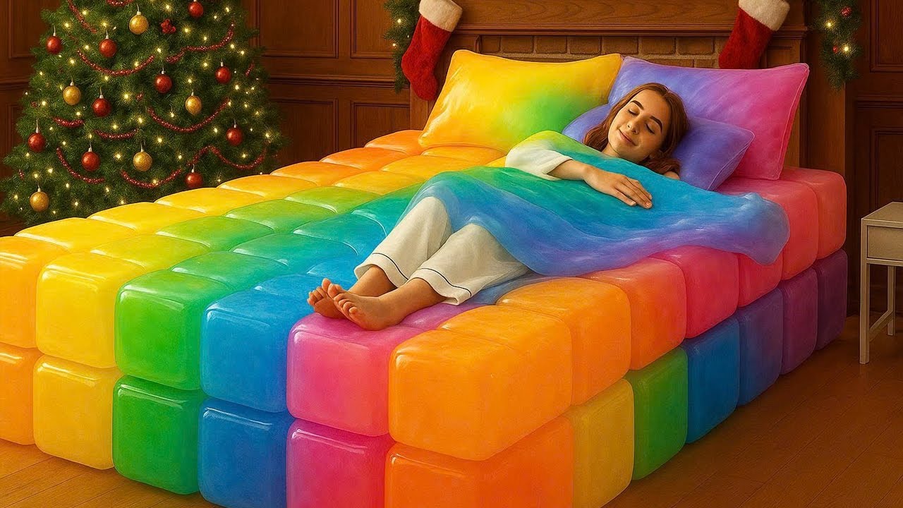 Which Crazy Bed Would You Choose 🦋✨ Ultimate Oddly Satisfying AI ASMR