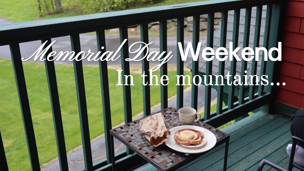 Memorial Day Weekend | 🌲Vermont | Mountains | 🚗NYC Roadtrip | Family Time | Sticky buns | Ski Resort