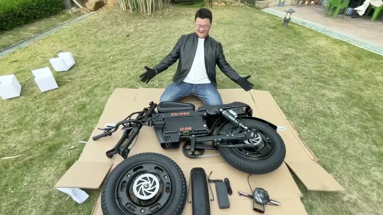 2500W The real Beast  Black Warrior BS-V60 Dual-Drive Electric Bike Review & Off-Road Test