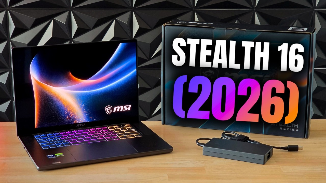 MSI Stealth 16 (2026) Unboxing - Premium thin-and-light 16