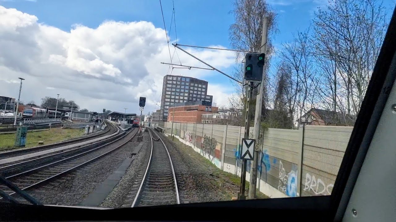 Führerstandsmitfahrt Güterumgehungsbahn Hamburg