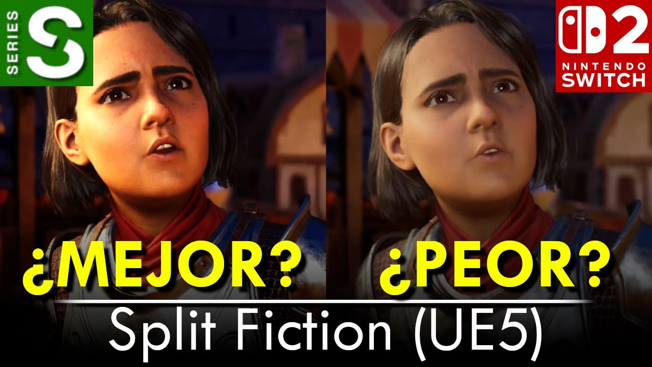 🎮¿Switch 2 Igual a Series S? | Split Fiction Comparación Grafica y Rendimiento