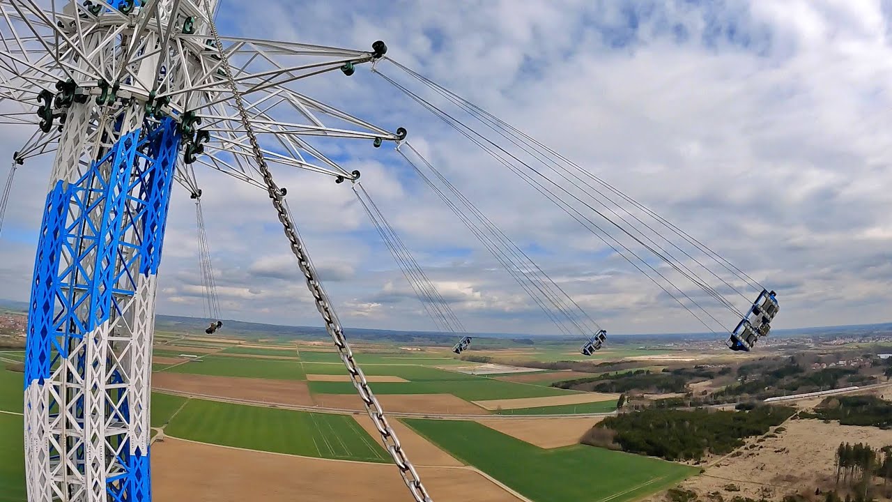 140 Meter - Allgäu Flieger (ONRIDE) Video Allgäu Skyline Park Bad Wörishofen 2023