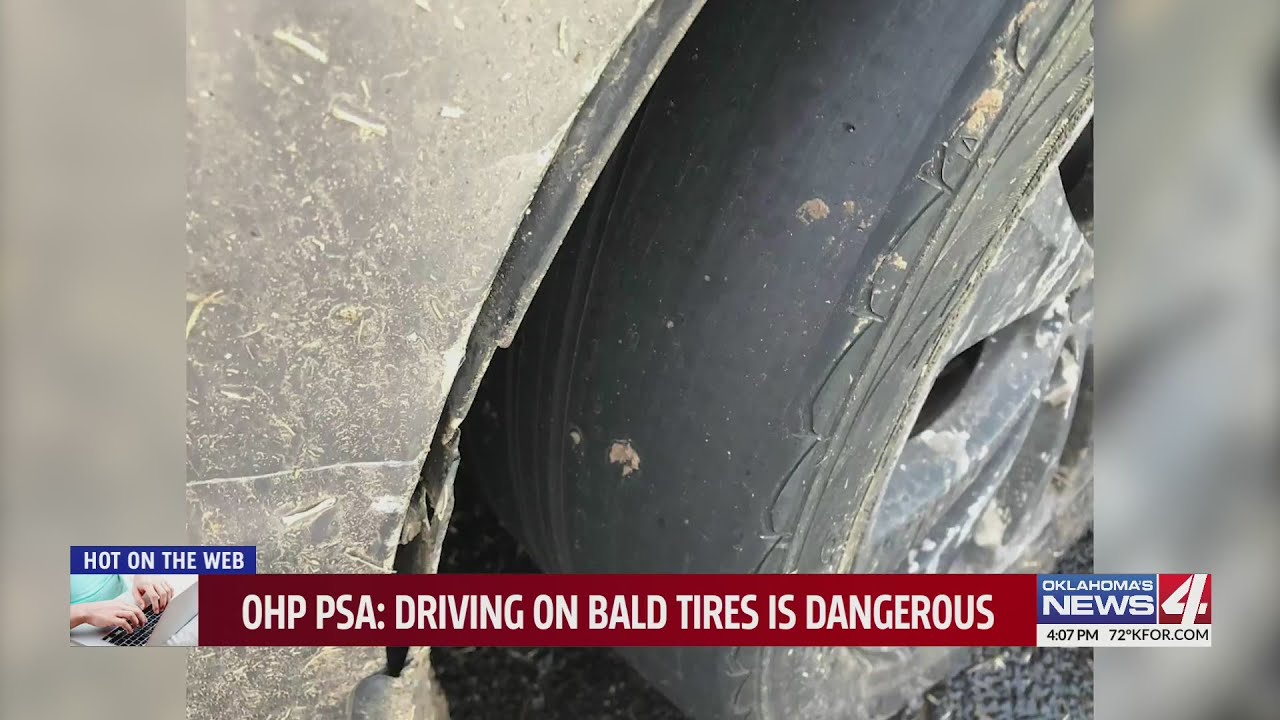 OHP: Driving on bald tires can be dangerous