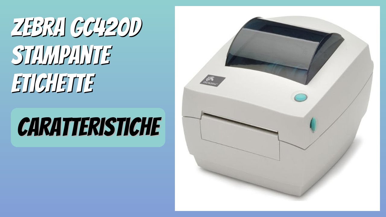RECENSIONE (2026) : Zebra GC420d Stampante Etichette. DETTAGLI