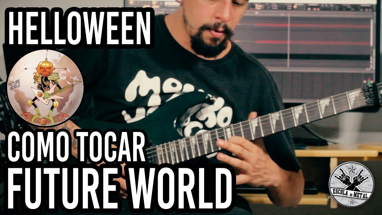 COMO TOCAR FUTURE WORLD NA GUITARRA (Helloween)