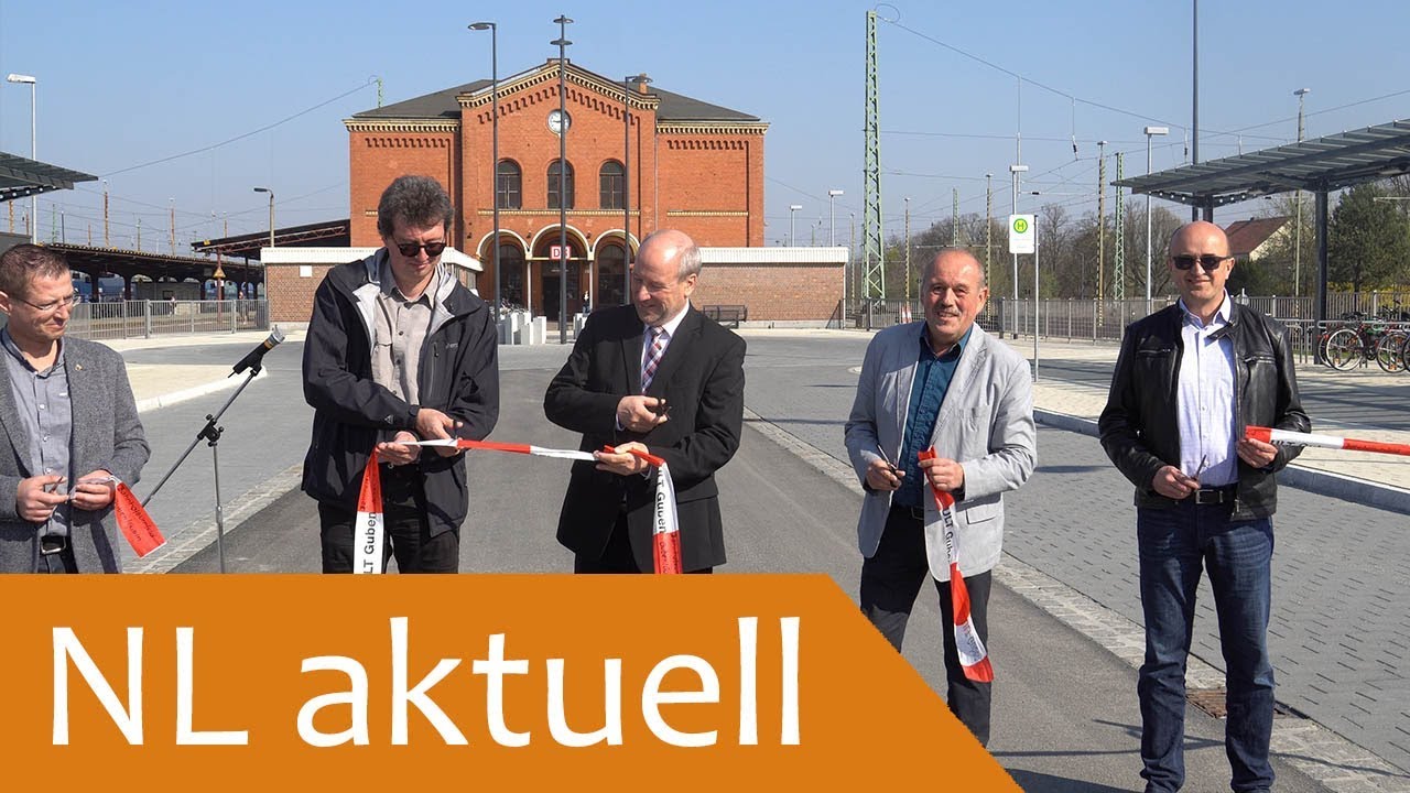 Guben | Bürgermeister über neuen Bahnhofsvorplatz, Industrieparks und Post