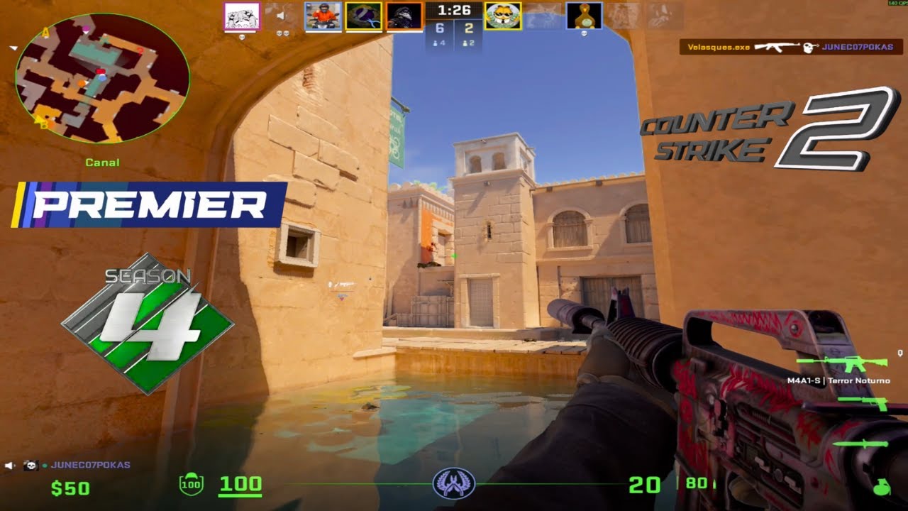 PREMIER NA ANUBIS PARTIDA ESTRESSANTE - COUNTER STRIKE 2 