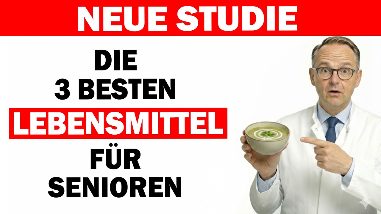 Neue Studie: Die 3 besten Lebensmittel für Senioren!