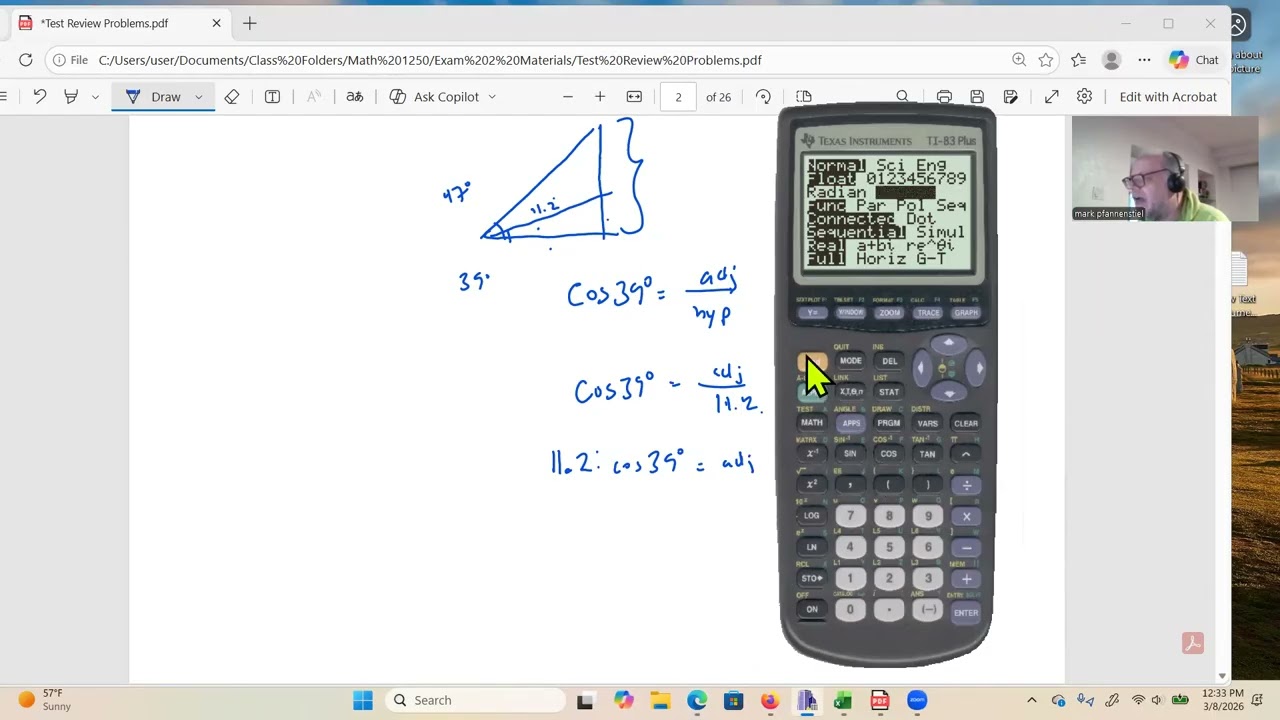 test 2 Inventory 2 Problem 2