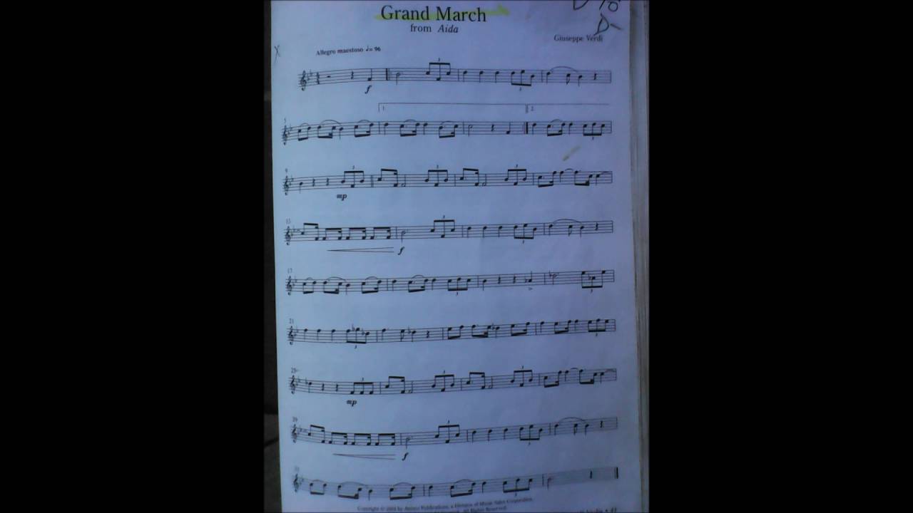 Grand March from Aida