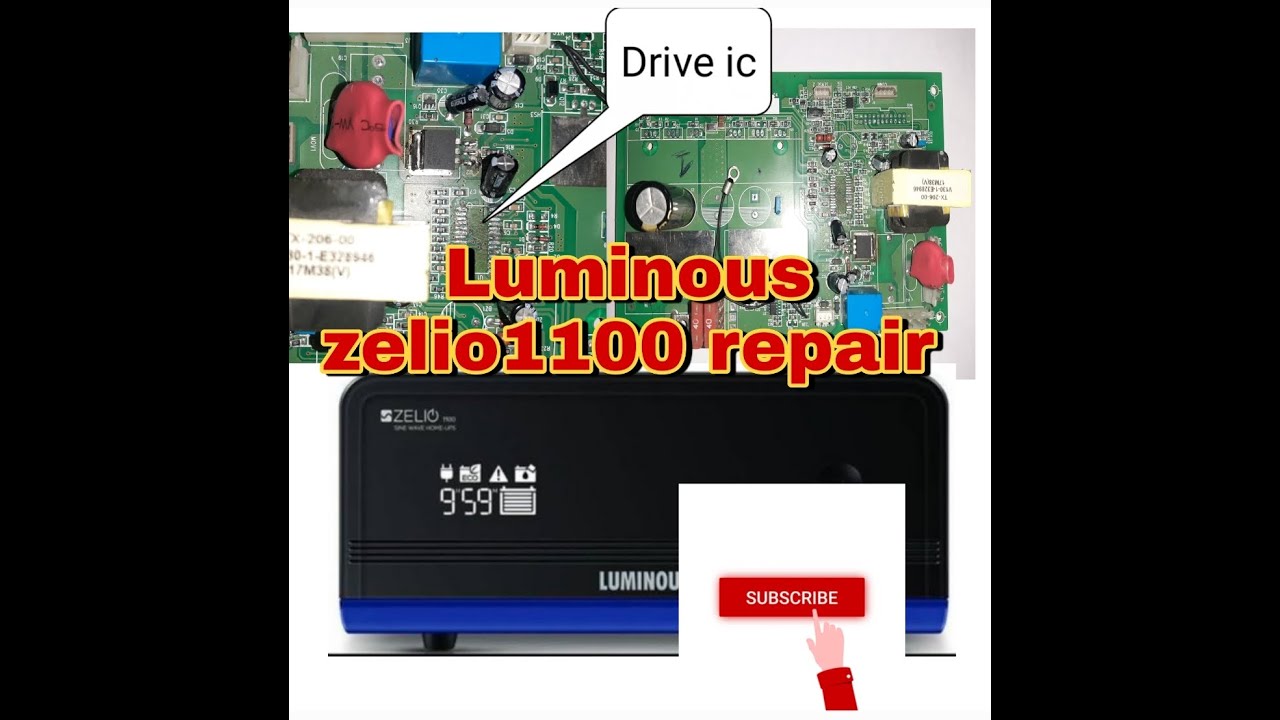 LUMINOUS Zelio1100 repair .... #part1