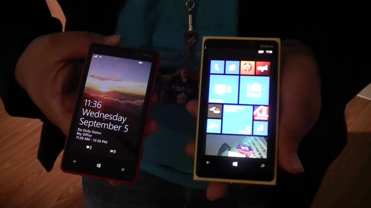 Nokia's Sept 5 Event: Lumia 920 and Lumia 820 Hands On | Pocketnow