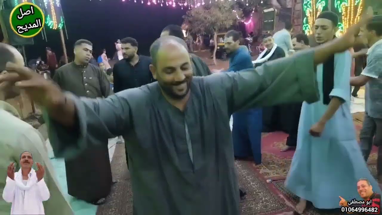 شاهد واحكم بنفسك الشيخ احمد عكاشه نهاية ليله الحاج محمد ابوهيثم 