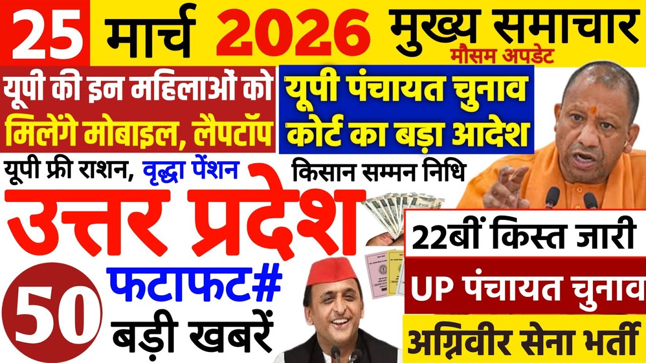 Today Up News 18 March 2026 | Uttar Pradesh Latest News | Cm Yogi |Pm Modi,Up breaking News Live