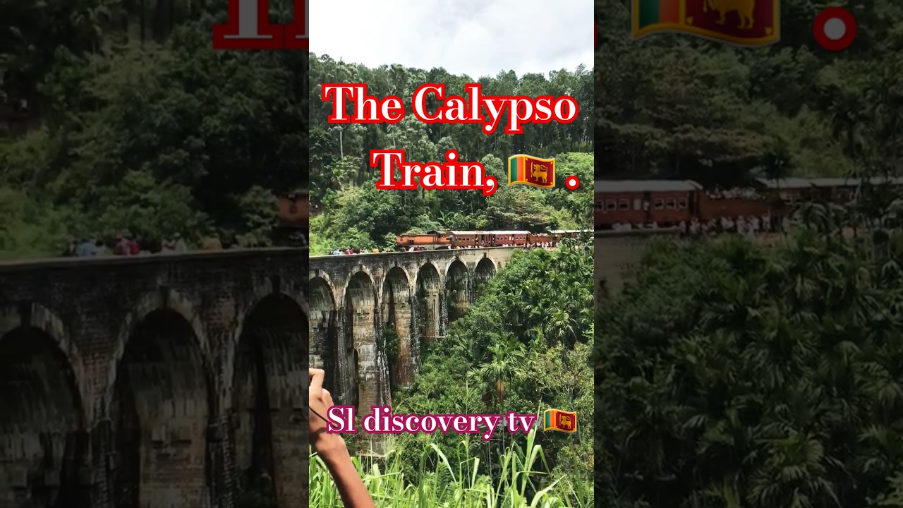 The Calypso Train, which travels from Badulla to Bandarawela along the Demodara,