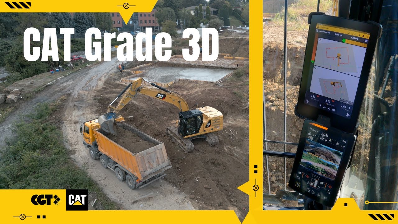 Escavatore Cat 323 Next Gen con Cat Grade 3D impresa Nespoli
