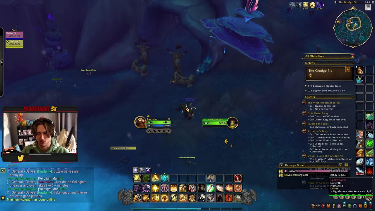 World of Warcraft | M+ PREP AND PVP | DustyWhy on Twitch