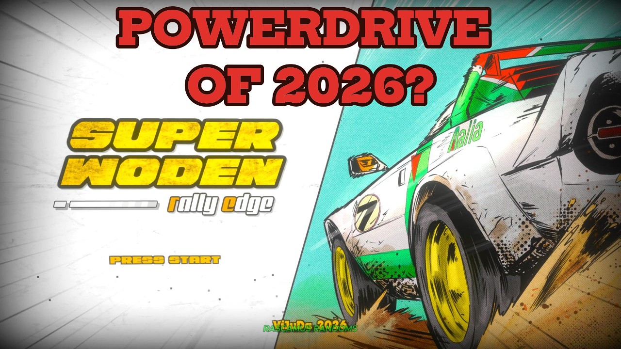 SUPER WODEN RALLY EDGE IS THIS THE POWER DRIVE OF 2026 Gamplay With Commentary On PC 4K