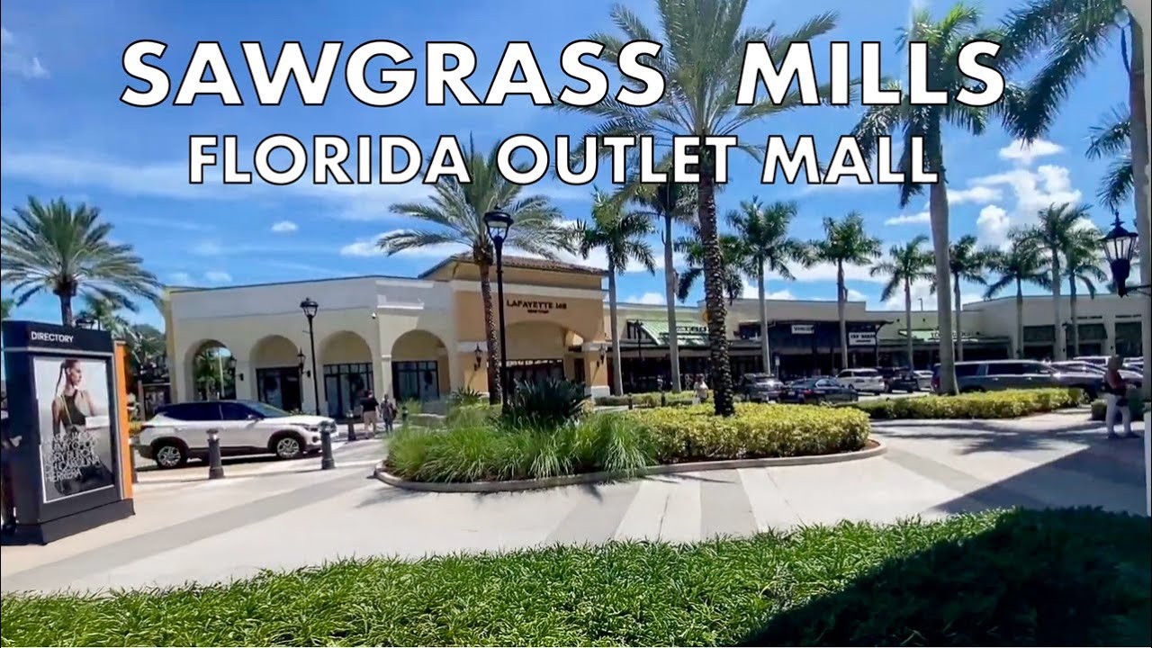 Sawgrass Mills Florida Outlet Mall LIVE Exploring Largest USA Outlet Mall