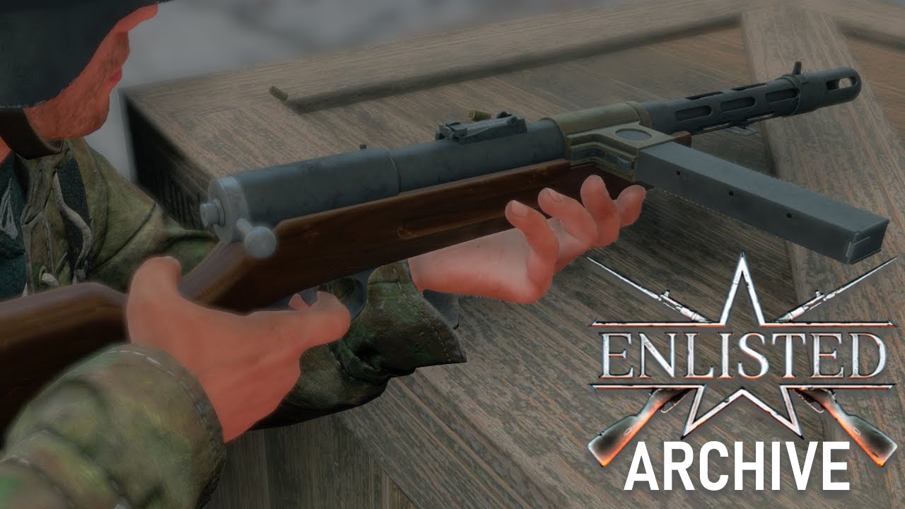 Enlisted Showcase - Bergmann MP 35