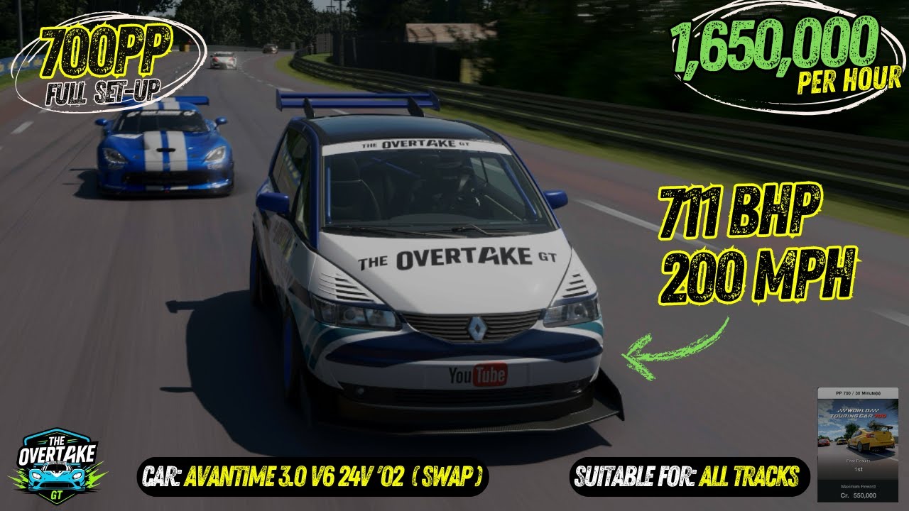 ABSOLUTE MASTERCLASS! 🏆 Best 700PP SWAP Tune GT7  | Update 1.62 🔥