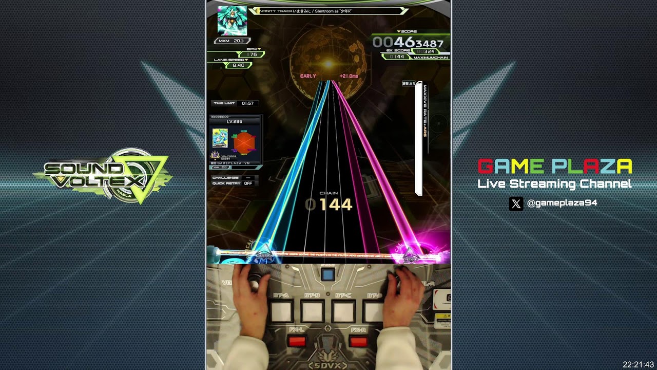 광주 게임플라자 SOUND VOLTEX VM (5번기) LIVE