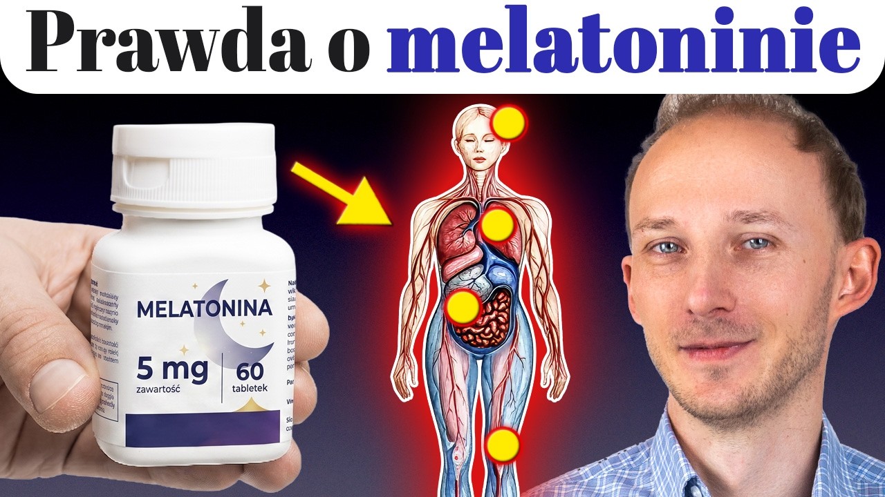 Zobacz, co melatonina robi ze zdrowiem 😱 