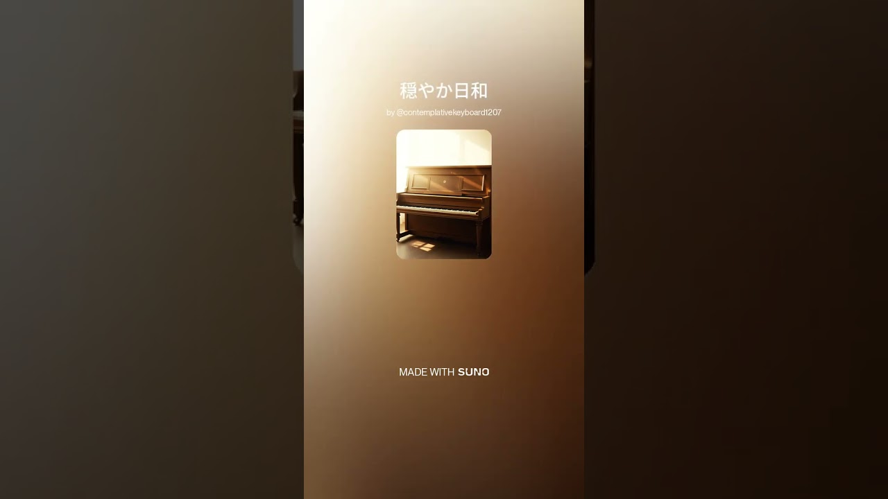 アンビエントなチルアウト「穏やか日和」202602567