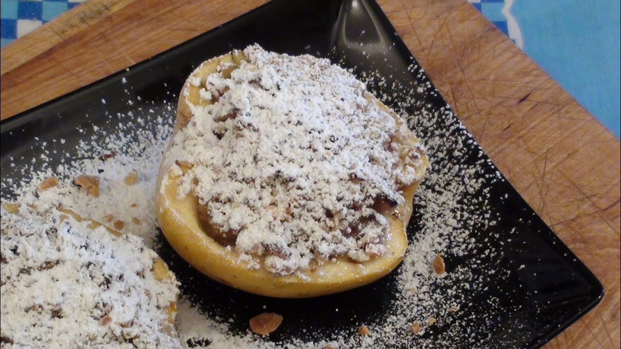 Mele ripiene al forno
