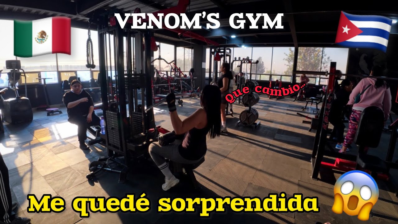 🇨🇺 Mi primera vez en un GYM MEXICANO 🇲🇽: ¡Me quedé en SHOCK! 😱 al ver….