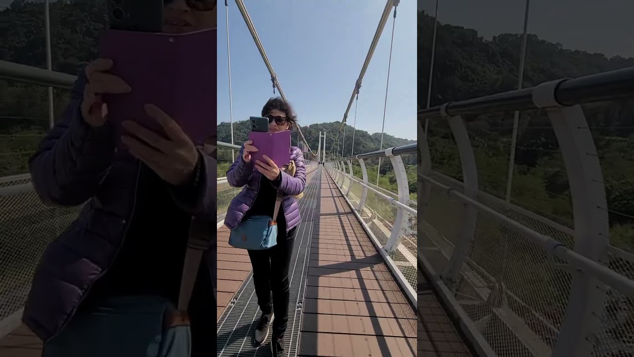 Yumain Bridge, Touyuan, Taiwan. 