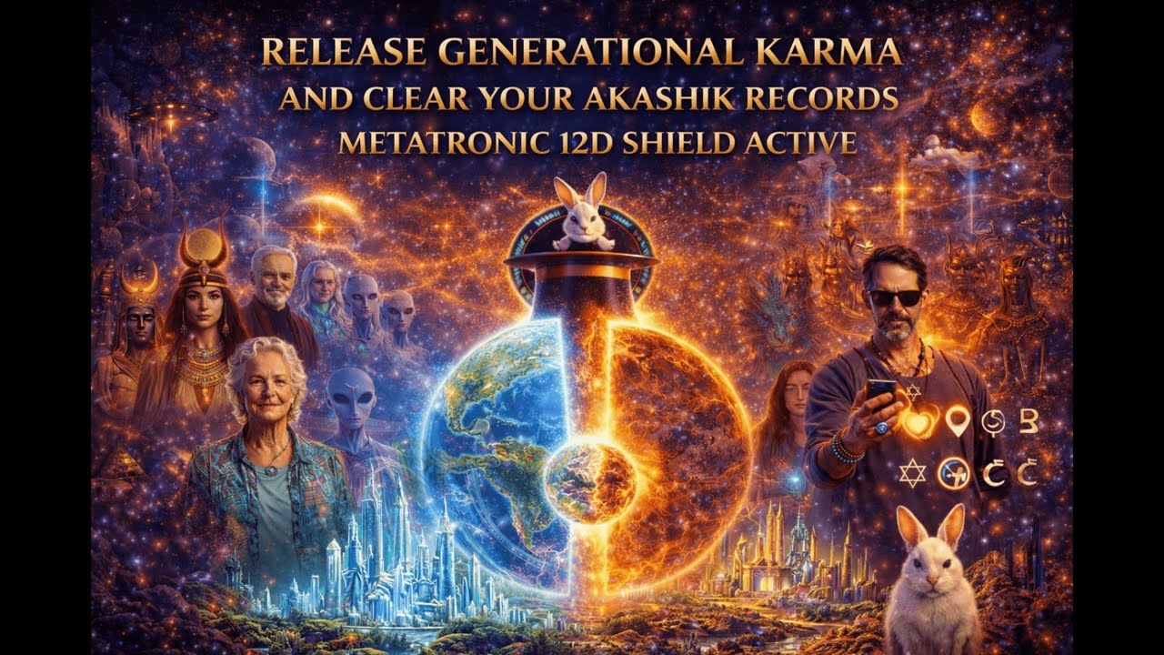 🔥 3:3 Quantum Split 🎧📜 Generational Karma Clearing & 12D Metatronic Shield Activation