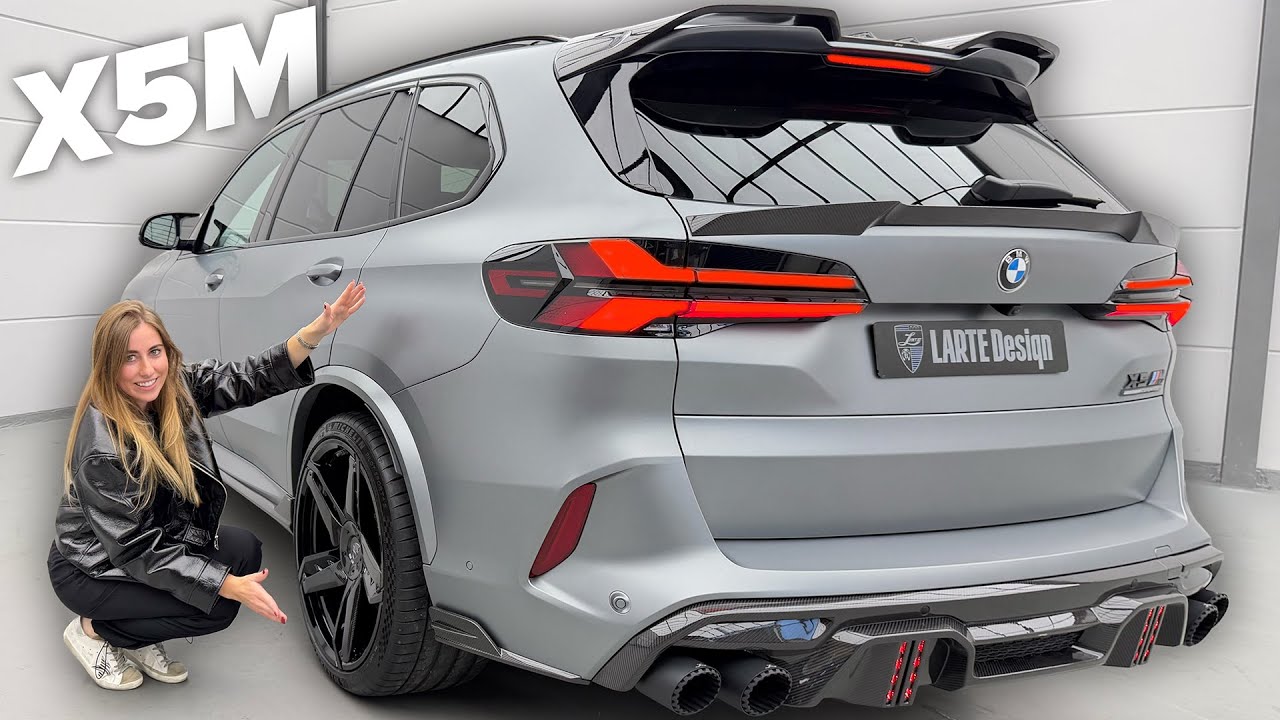НОВЫЙ BMW X5M 2026 года! БРУТАЛЬНЫЙ X5 полностью карбоновый! 😳 Обзор обвеса интерьера и экстерьер...