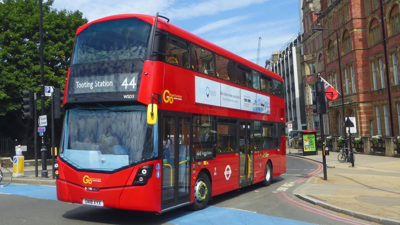 LONDON BUS Route 44, TOOTING TO VICTORIA, Tooting, Earlsfield, Wandsworth, Battersea, Chelsea Bridge