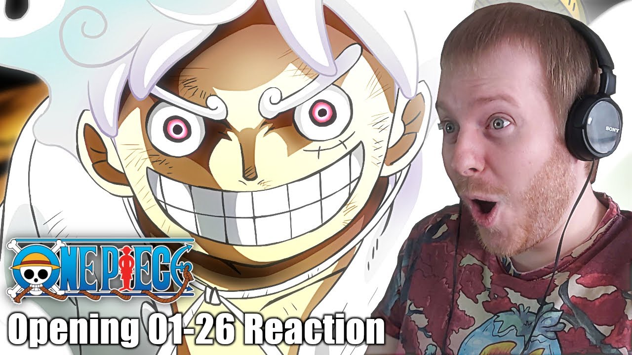 FIRST TIME Reaction to ALL One Piece Openings (1-26)