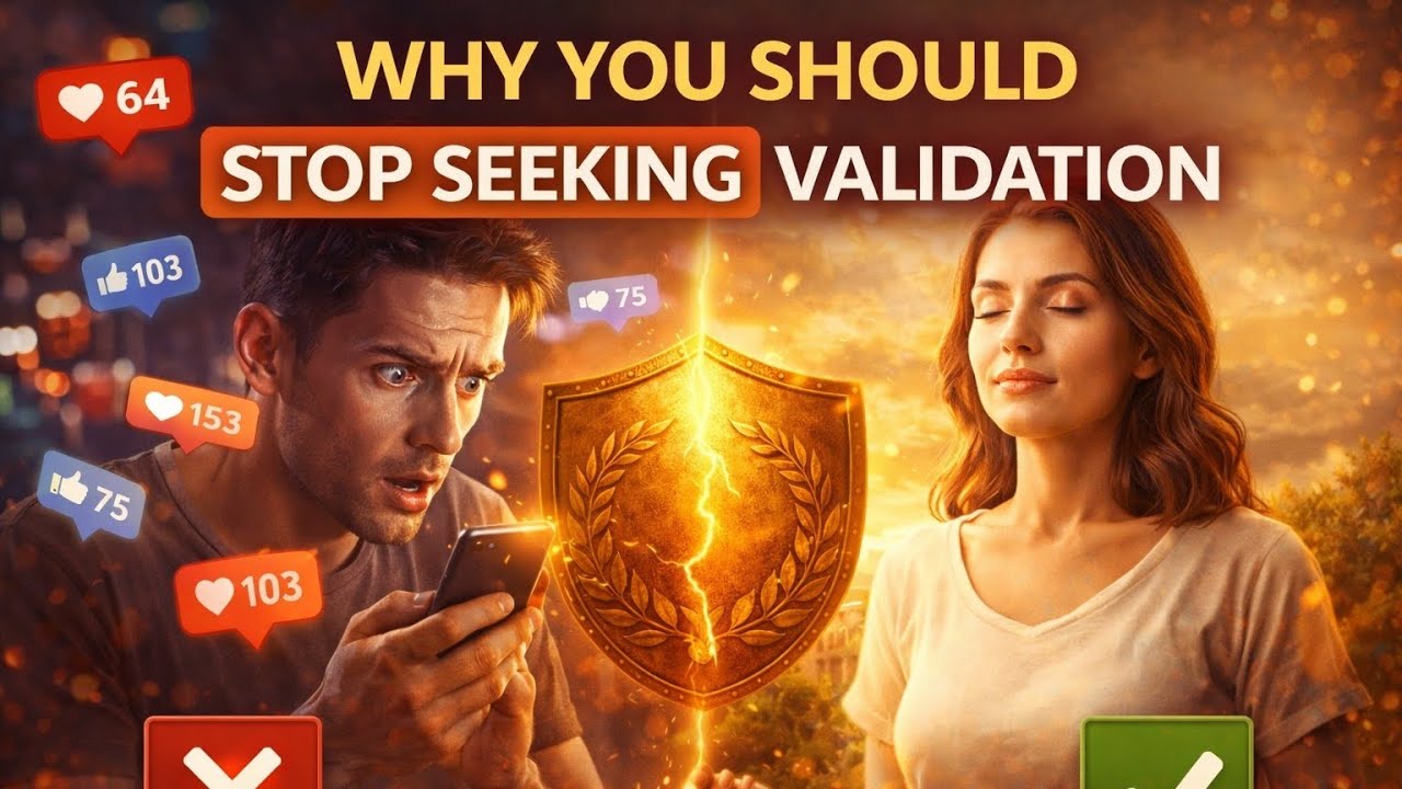 Why You Should Stop Seeking Validation | Stoic Mindset for Inner Power 💪🧠