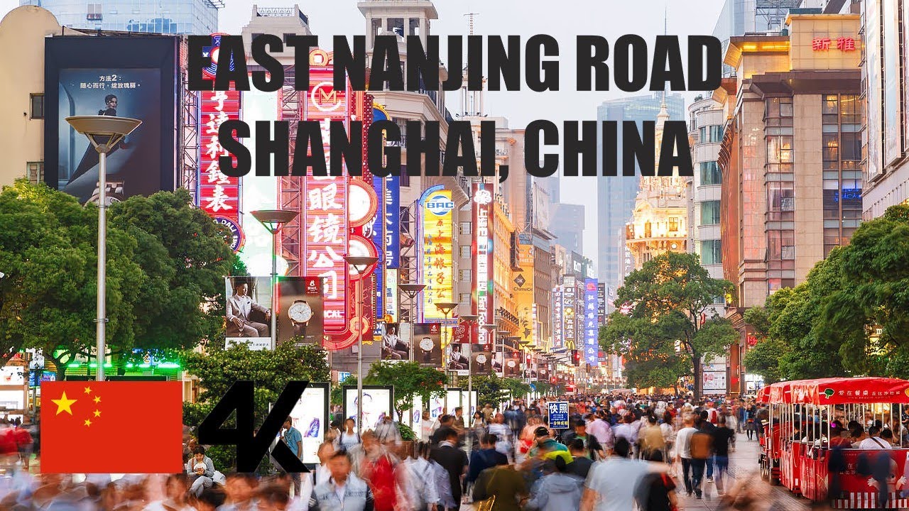 SHANGHAI, CHINA | East Nanjing Road Walking Tour | 4K | April 2nd 2020